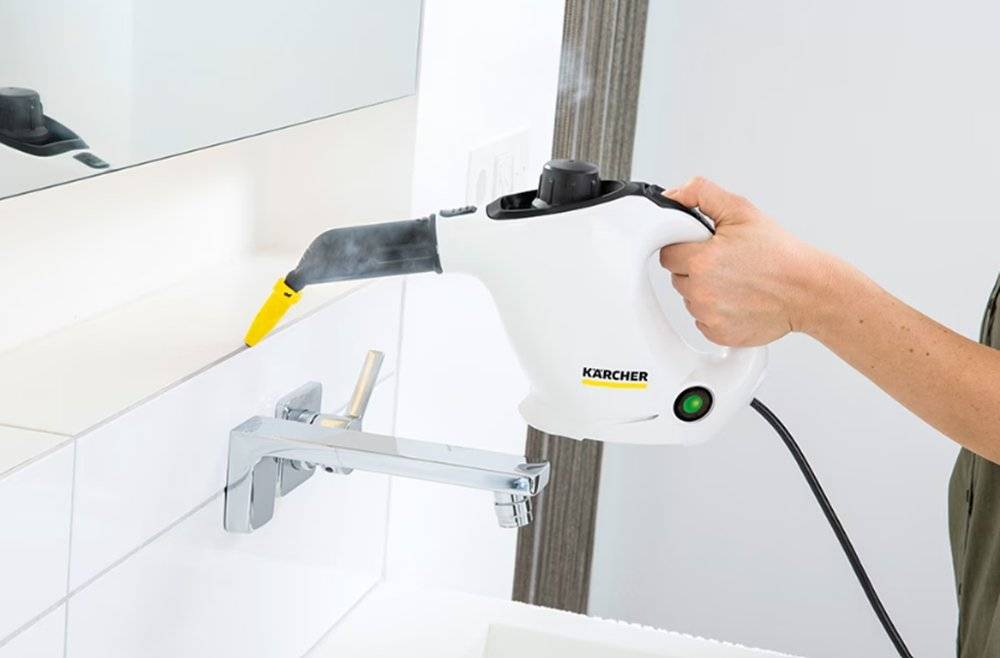 Aparat de curatat cu abur KARCHER SC 1 15164000, 0.2l, 1200W, alb-negru (Produs resigilat, în stare bună, cu ușoare urme de utilizare)