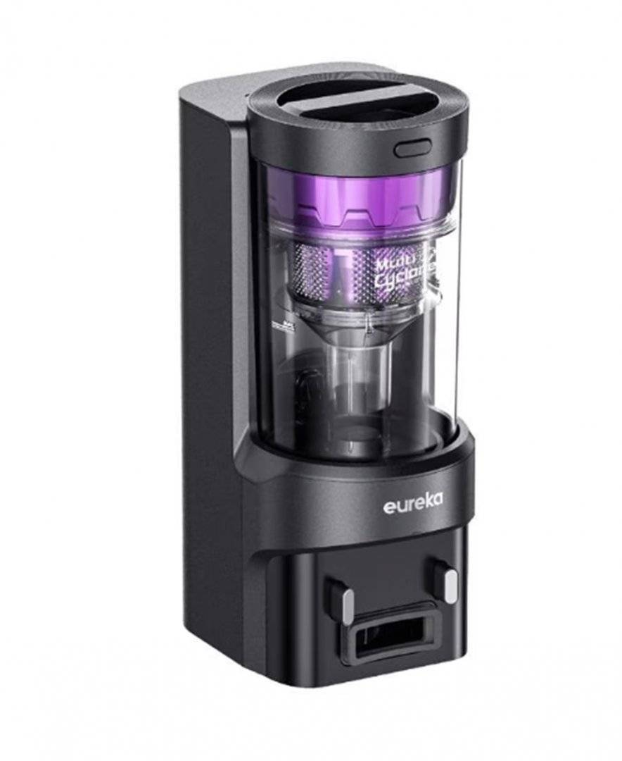 Aspirator robot EUREKA E10s, 4000Pa, Autonomie 180 min, Capacitate recipient praf 2L, 5200mAh, Control vocal, Negru (Produs cu usoare urme de utilizare, ambalaj in stare buna)