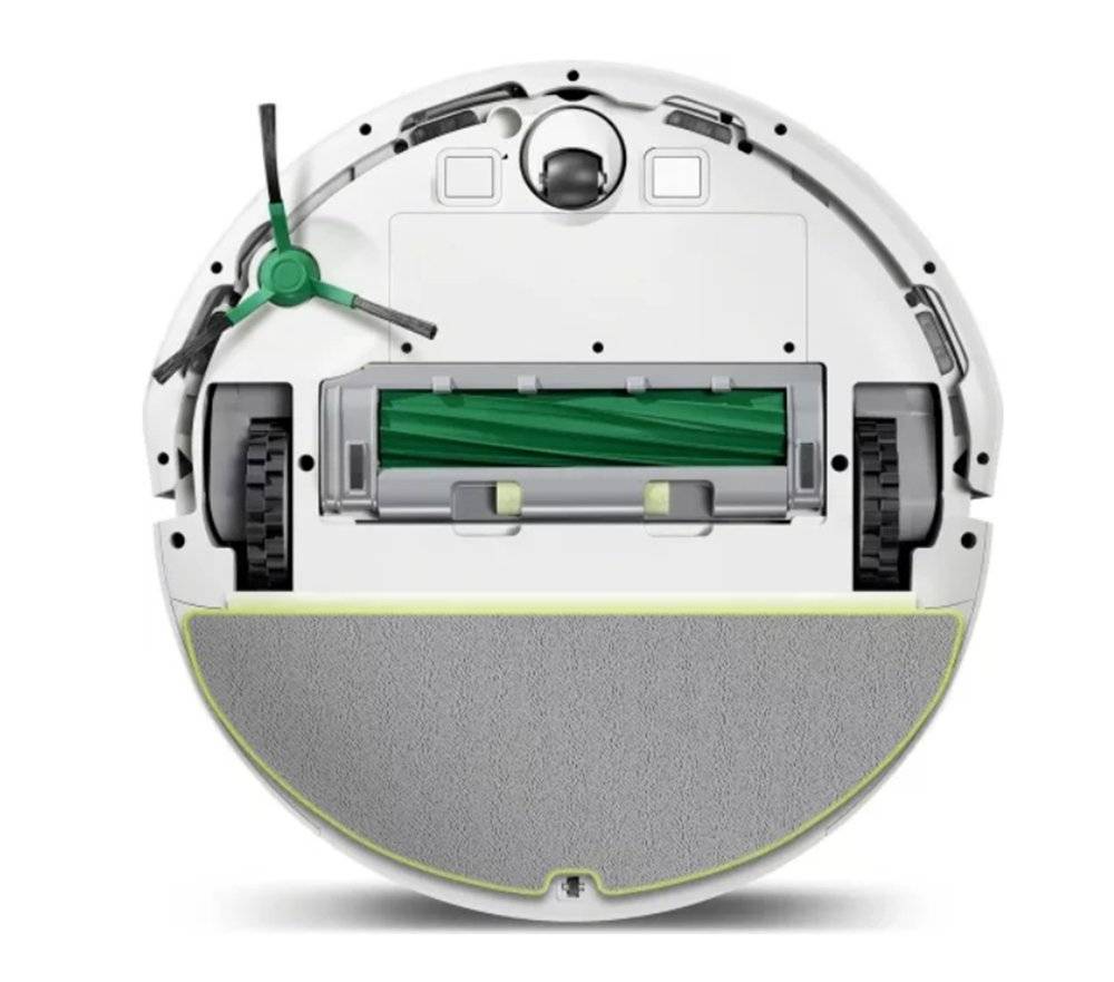 Aspirator robot iRobot Roomba 205 Combo DustCompactor™ (L121240), aspirare și spălare, navigație LiDAR, DustCompactor™, Alb (Produs resigilat  in stare buna cu usoare urme de utilizare)