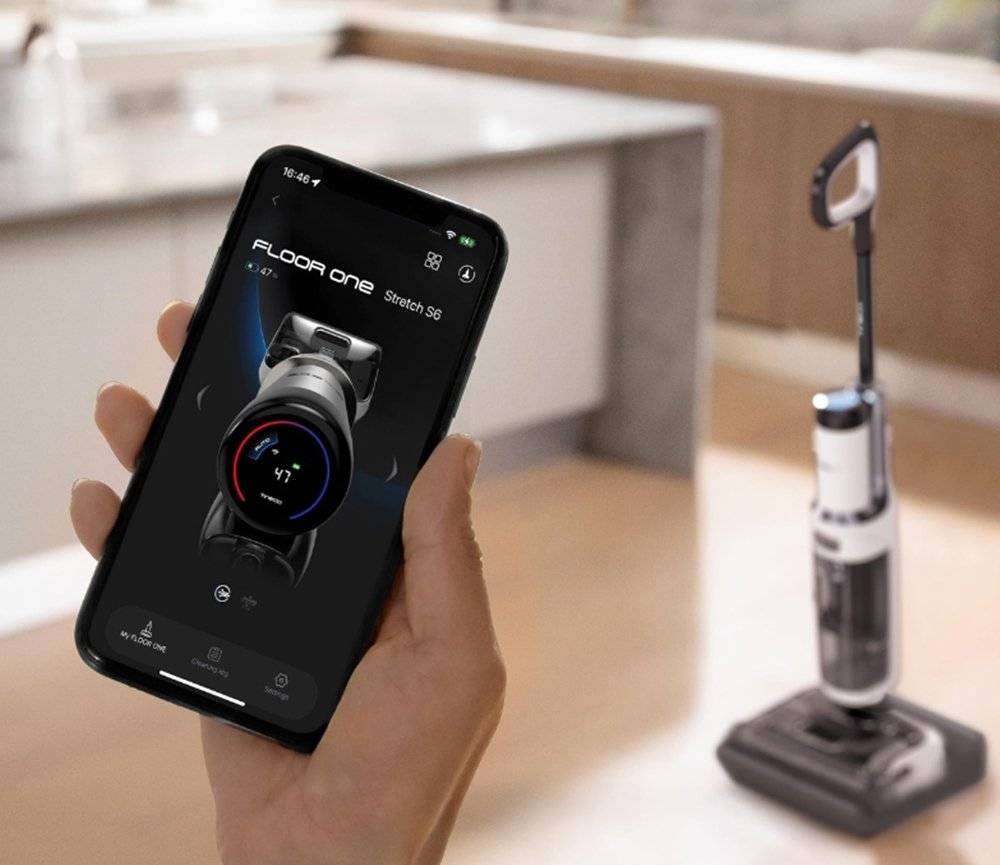 Aspirator Tineco Floor One Stretch S6, masina de curatat (Produs fara urme de utilizare, ambalaj in stare buna)