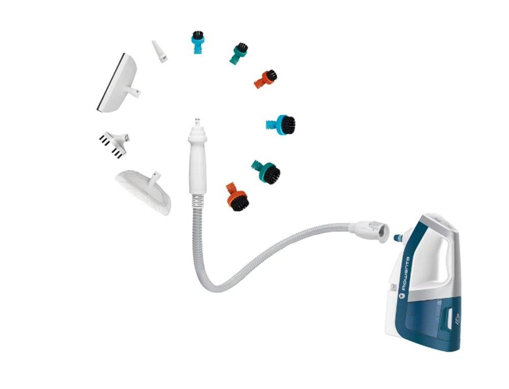 Aspirator vertical cu abur Rowenta RY8561WH Clean & Steam Multi,RY8561WH, Alb/Albastru (Produs nou fara urme de utilizare, ambalaj in stare buna)