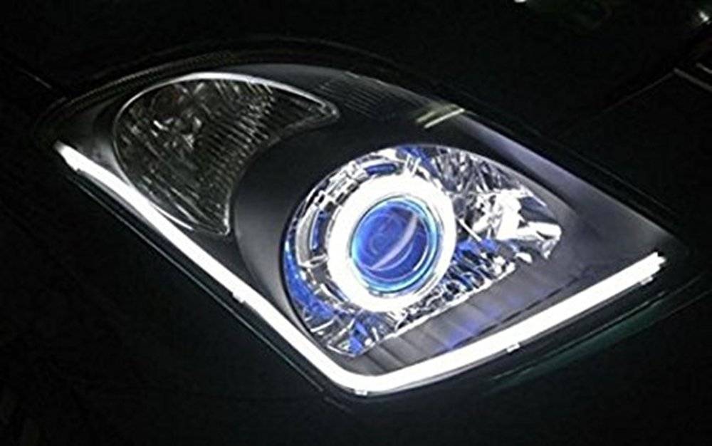 Banda flexibila Led DRL lumina alba 45cm-12V OMC