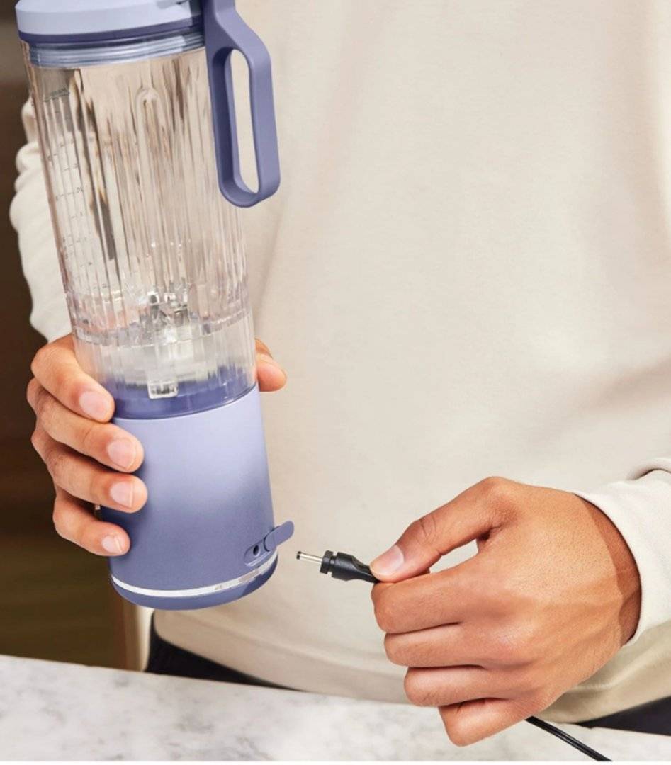 Blender portabil Ninja Blast Max E491421 , 570 ml, 3 functii, Mov (Produs resigilat, recipient cu spartura - vezi poze)