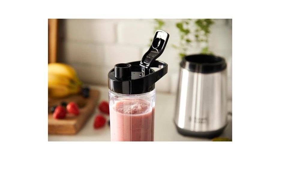 Blender Russell Hobbs 23472-56, recipient 600 ml, 300 W, otel inoxidabil, gri (Produs fara urme de utilizare, ambalaj in stare buna)