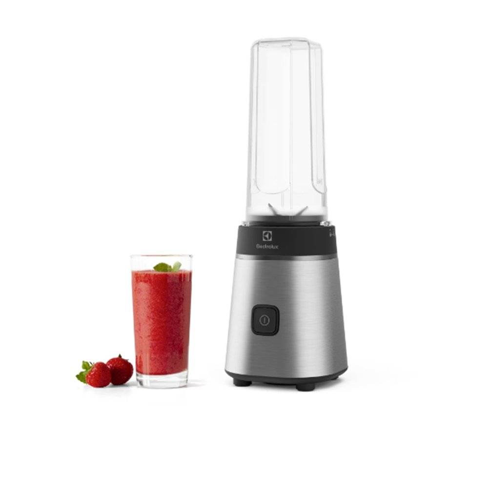 Blender sport Electrolux E3SB1-4ST, 300 W, 0.6 l x 2 recipiente cu capac , inox (Produs nou fara urme de utilizare, ambalaj in stare buna)