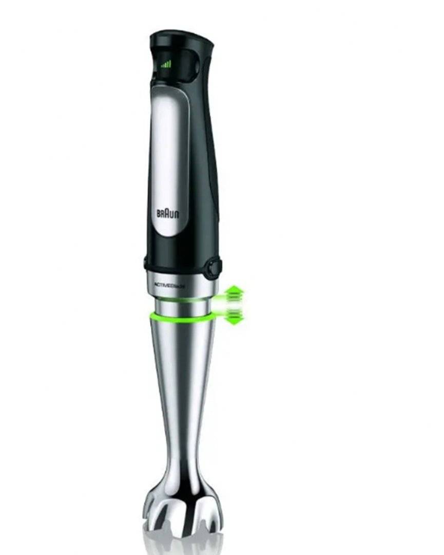 Braun - Blender de mână MultiQuick 7 MQ7035X, negru/oțel inoxidabil (Produs  fara urme de utilizare, ambalaj in stare buna)