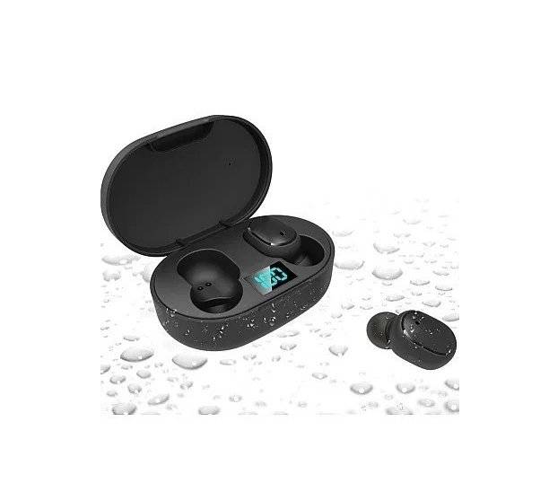 Casti negre, wireless bluetooth OMC