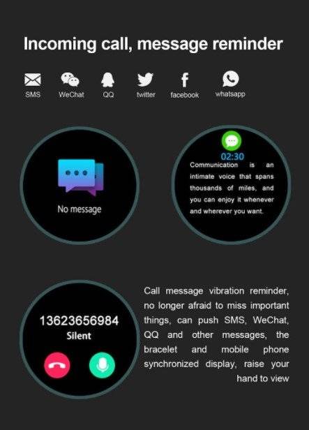 Ceas smartwatch business Lige BMG compatibil Android si IOS