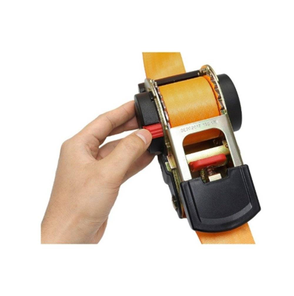Chinga ancorare marfa cu clichet si retractie automata 50mm x 4,5m, 1500Kg, 1500 daN