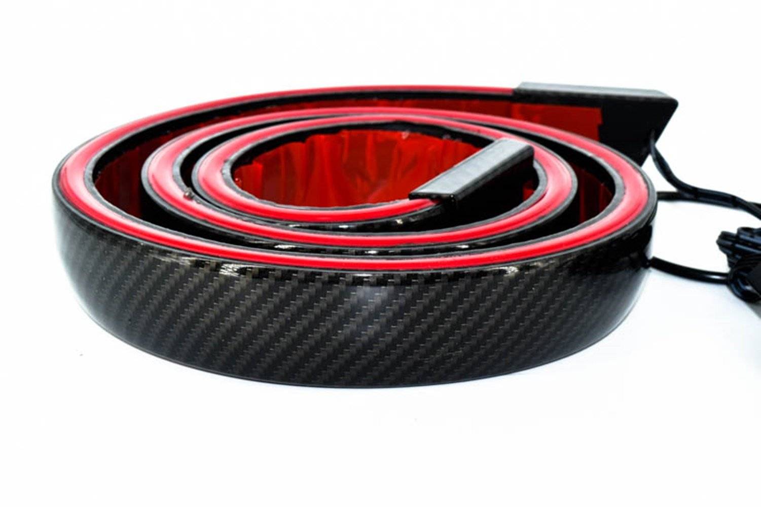 Eleron porbagaj luneta cu LED cu functii de pozitie , stop pe frana si semnalizare Carbon 12V
