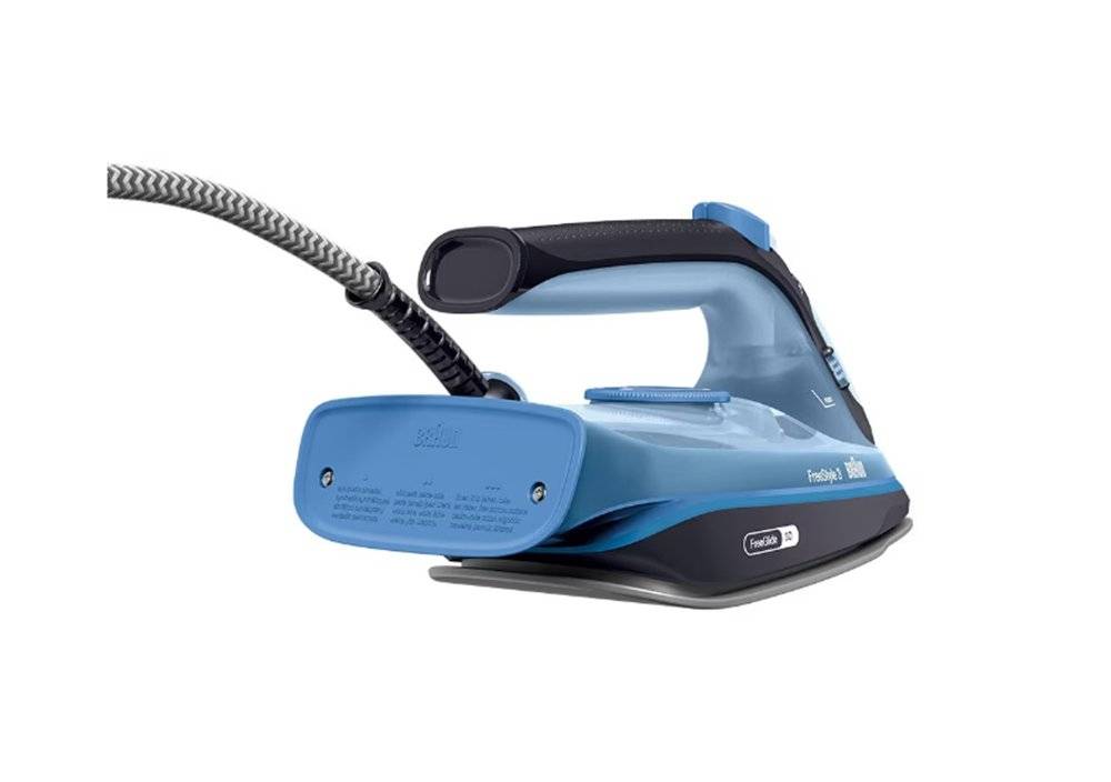 Fier de calcat Braun FreeStyle 3 FI3194BK, albastru (Produs nou fara urme de utilizare, ambalaj in stare buna)