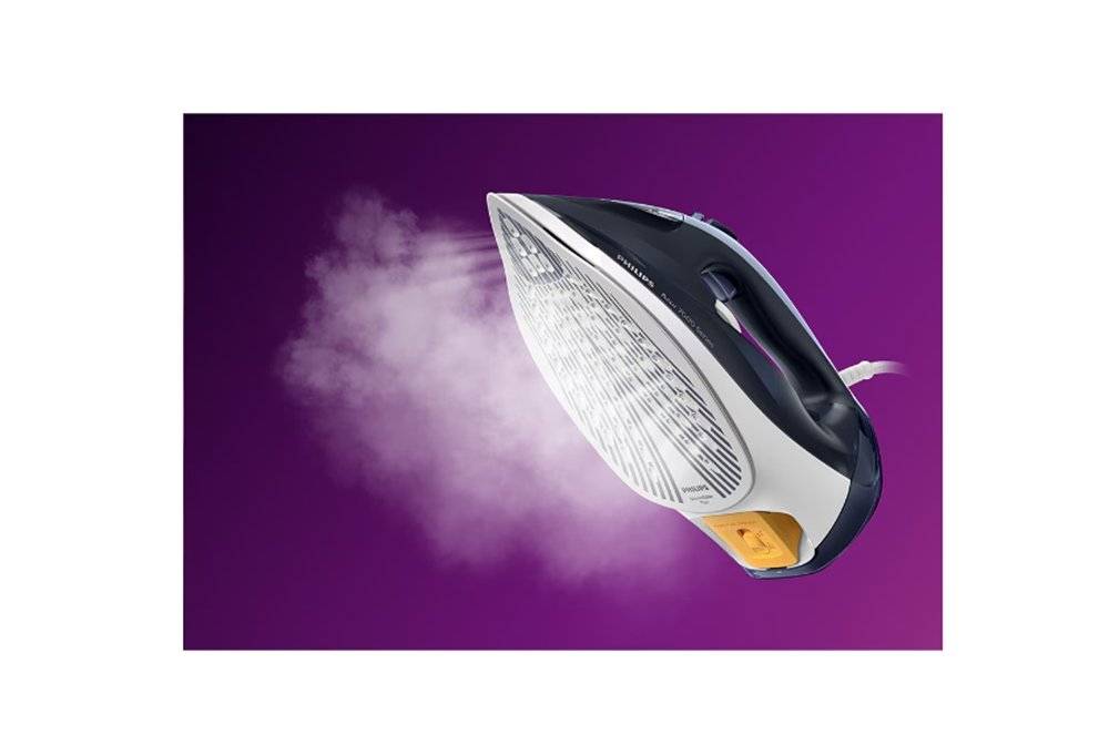 Fier de calcat Philips Azur DST7030/20, 2800W, albastru (Produs fara urme de utilizare, ambalaj in stare buna)
