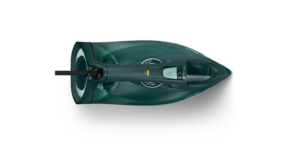 Fier de calcat Philips Azur DST7050/70, verde (Produs fara urme de utilizare, ambalaj in stare buna)