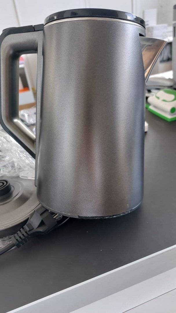Fierbator apa ProfiCook PC WK 1290, 1.5L, 2200W, inox mat (Produs cu urme de utilizare, putin deteriorat si fara ambalaj)- poze atasate