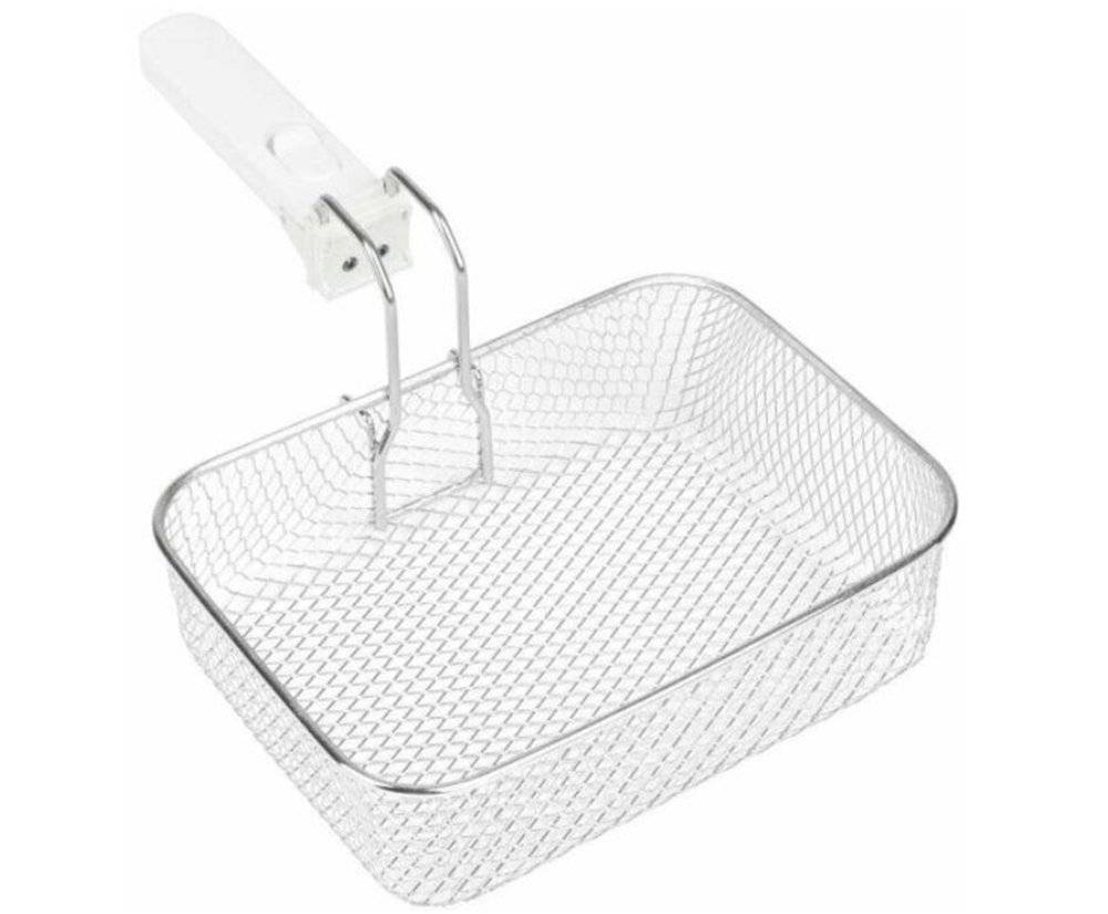 Friteuză Clatronic FR 3771, 1800 W, 2.5 L, Termostat Reglabil, Capac cu Fereastră, Alb (Produs resigilat, fără urme de utilizare, fara ambalaj original si putin sparta-vezi poza)
