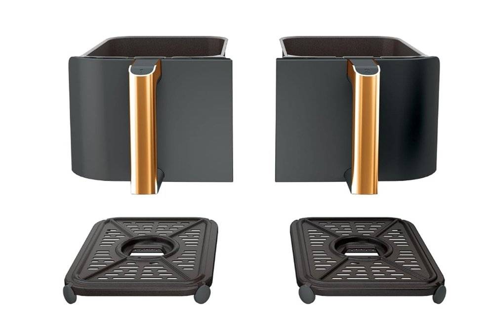Friteuza cu aer cald Ninja Foodi MAX AF400EUCP, 9.5L, 2470W, CupruNegru (Produs resigilat, în stare bună, cu urme de utilizare)