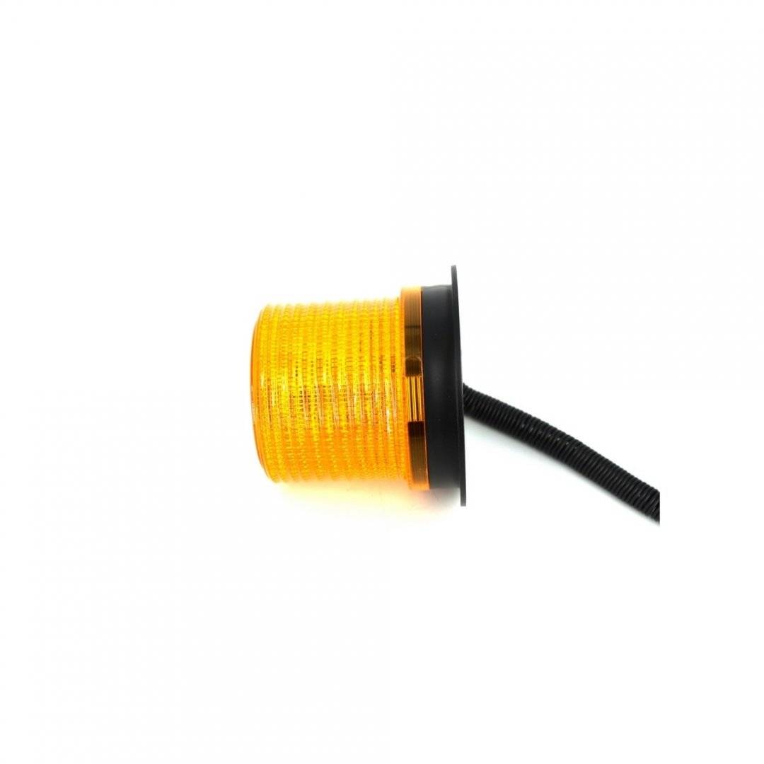 Girofar omologat U.E. cu 30 SMD IP65 12-24V lumina portocalie