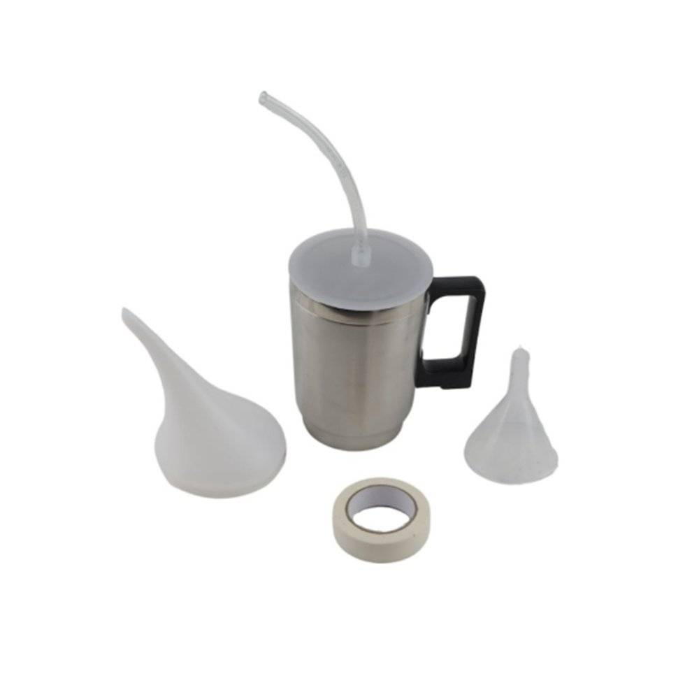 Kit restaurare faruri auto cu polimer lichid 600ml, accesorii si alimentare duala 12V / 220V