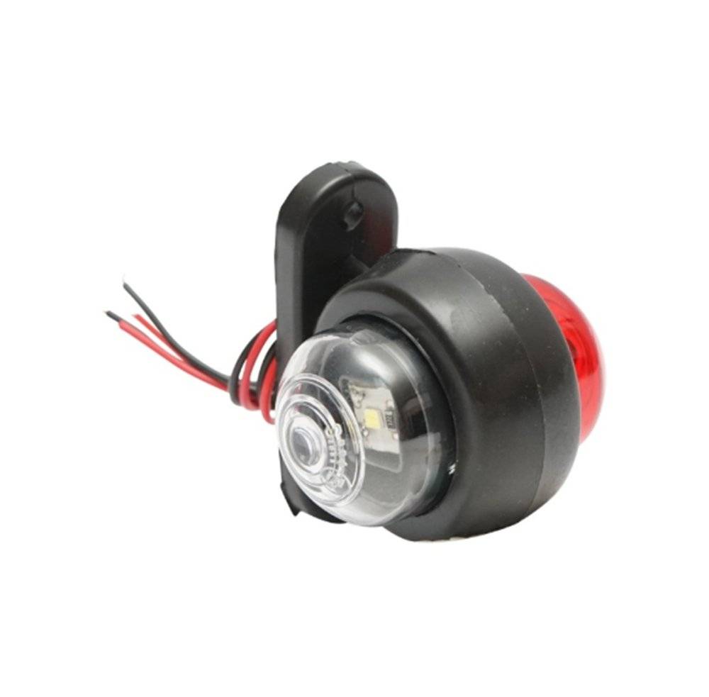 Lampa gabarit LED 12-24V lumina alb rosu