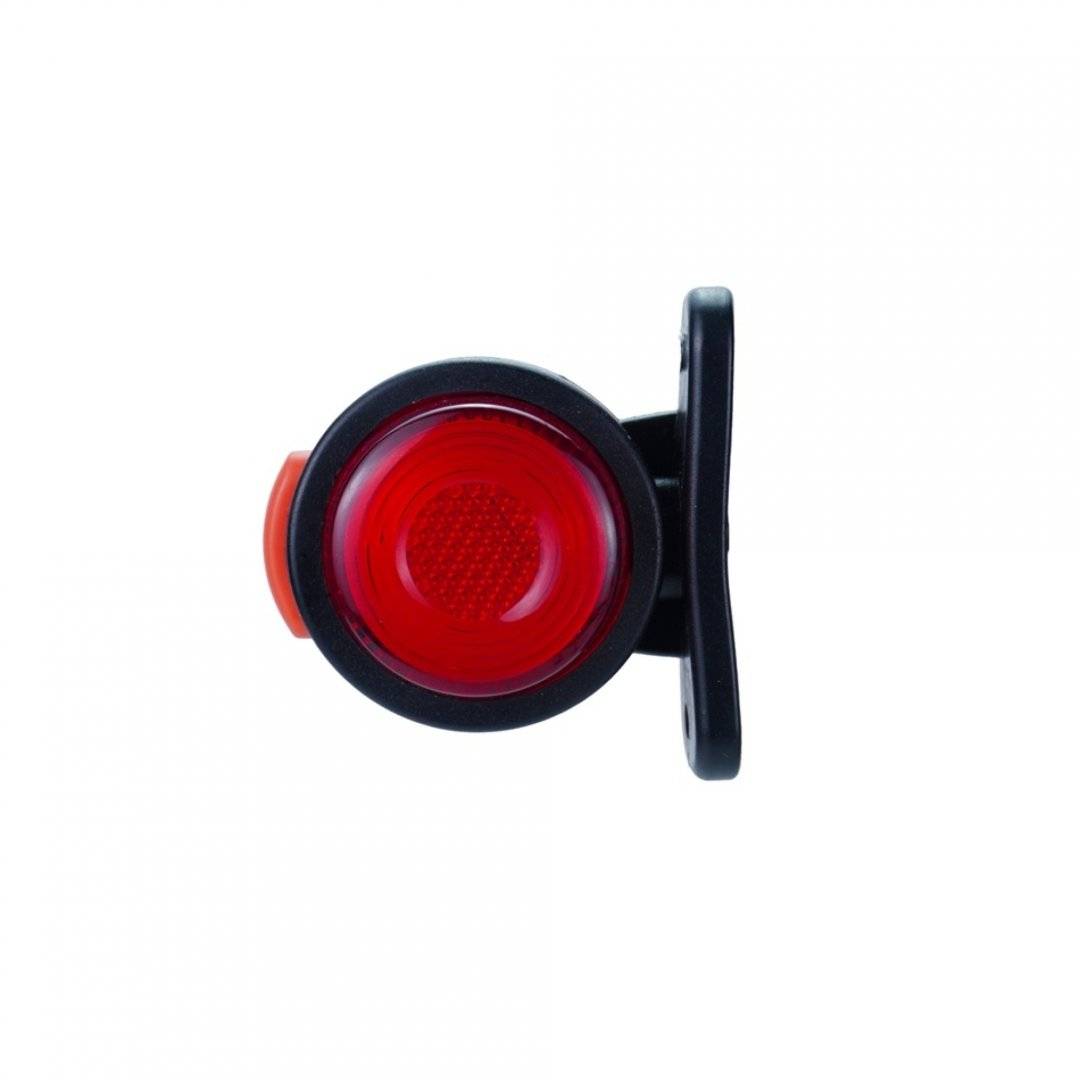 Lampa gabarit LED auto rotunda neon alb rosu 12V-24V