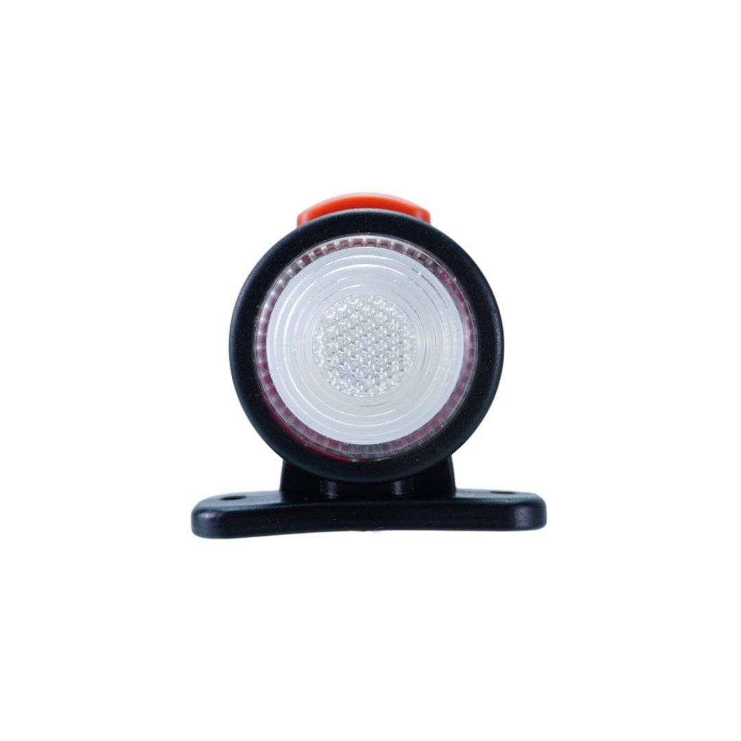 Lampa gabarit LED auto rotunda neon alb rosu 12V-24V