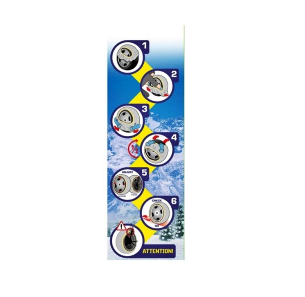 Lanturi Auto Textile Zapada 3D Super-X marime XS