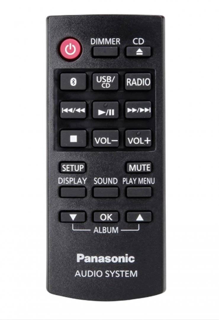 Microsistem Panasonic SC-PM250EG-K, 20W, bluetooth, Negru (Produs nou fara urme de utilizare, ambalaj in stare buna)