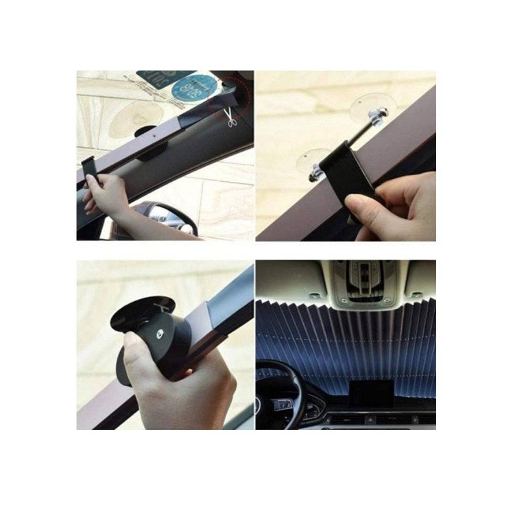 Parasolar retractabil OMC 70X150cm