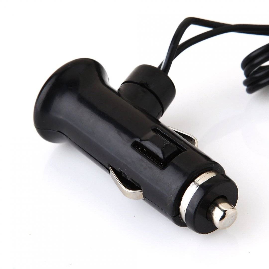 Prelungitor priza 4 cai auto si 2 USB, OMC