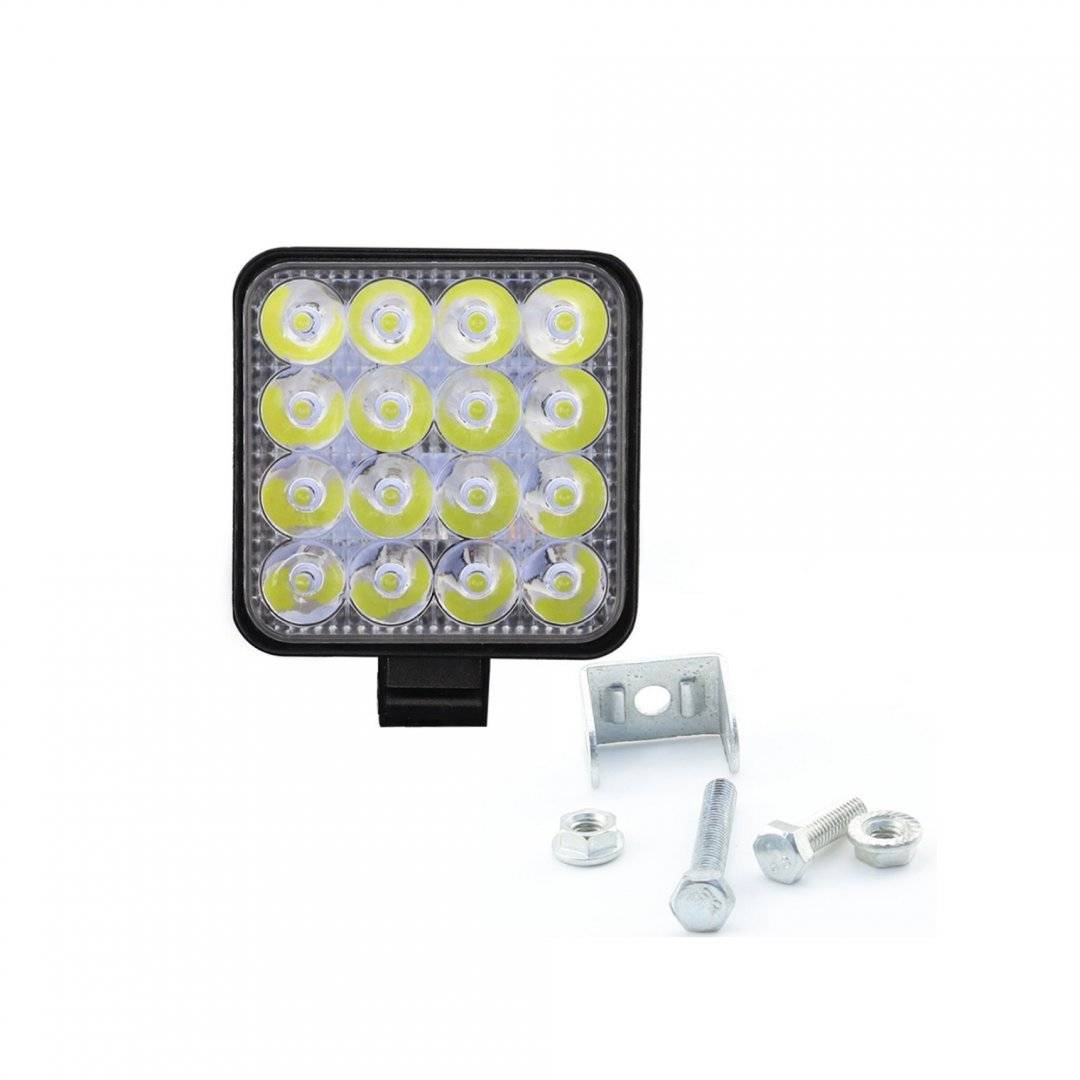 Proiector Led Mini 48W spot 30°, 12/24V