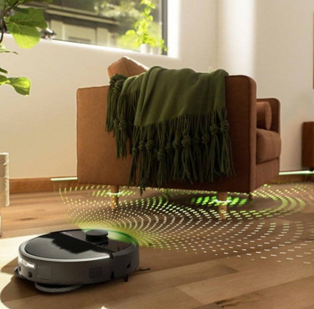 Robot aspirator iRobot Roomba Plus 505 Combo + Stație AutoWash, N185040, aspirare și spălare, LiDAR, Negru (Produs resigilat, cu urme vizibile de utilizare)