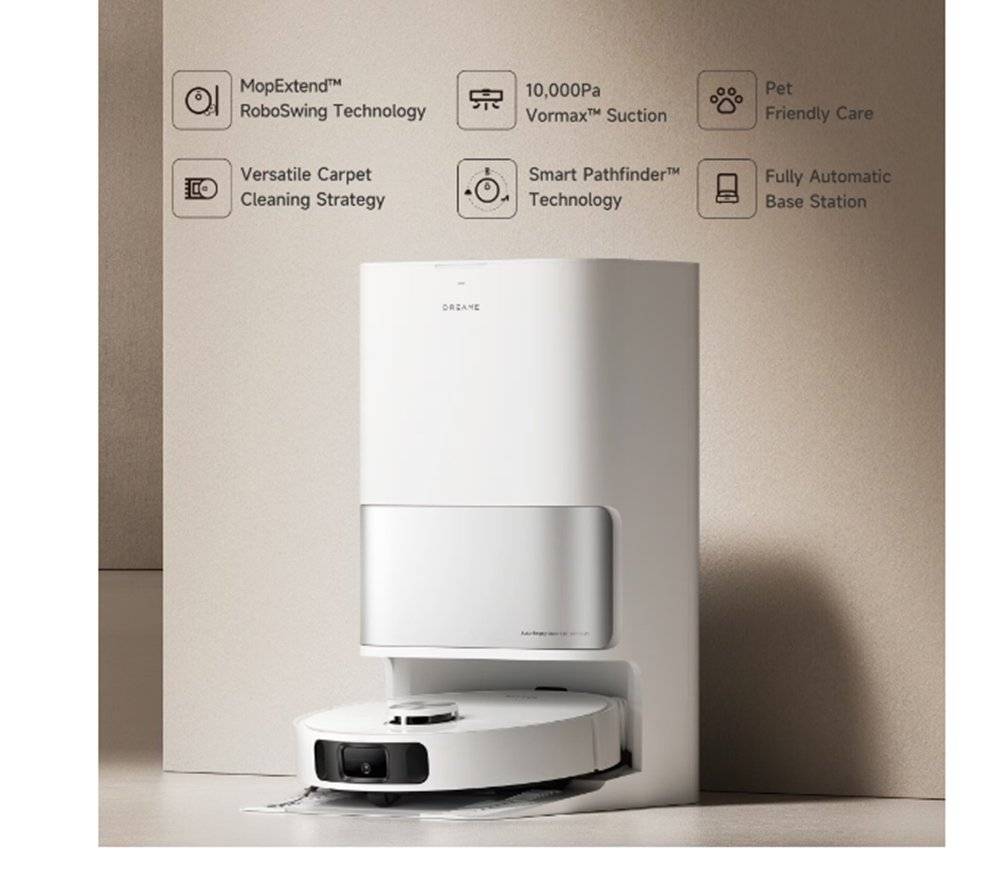 Robot de aspirare cu mop Dreame L10S Ultra RLL32SE, 5.300Pa, (Produs resigilat in stare buna cu urme de utilizare)