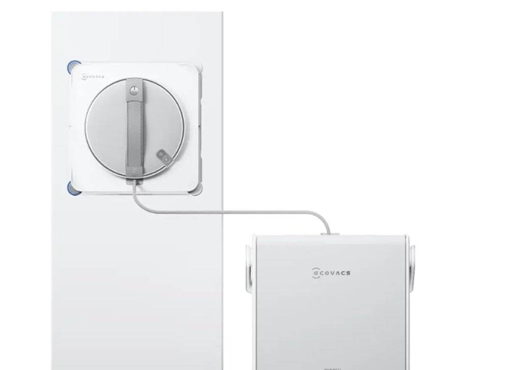 Robot de curatare geamuri Ecovacs WINBOT W2S Omni, tehnologie WIN-SLAM 4.0  (Produs resigilat cu urme de utilizare, in stare buna)