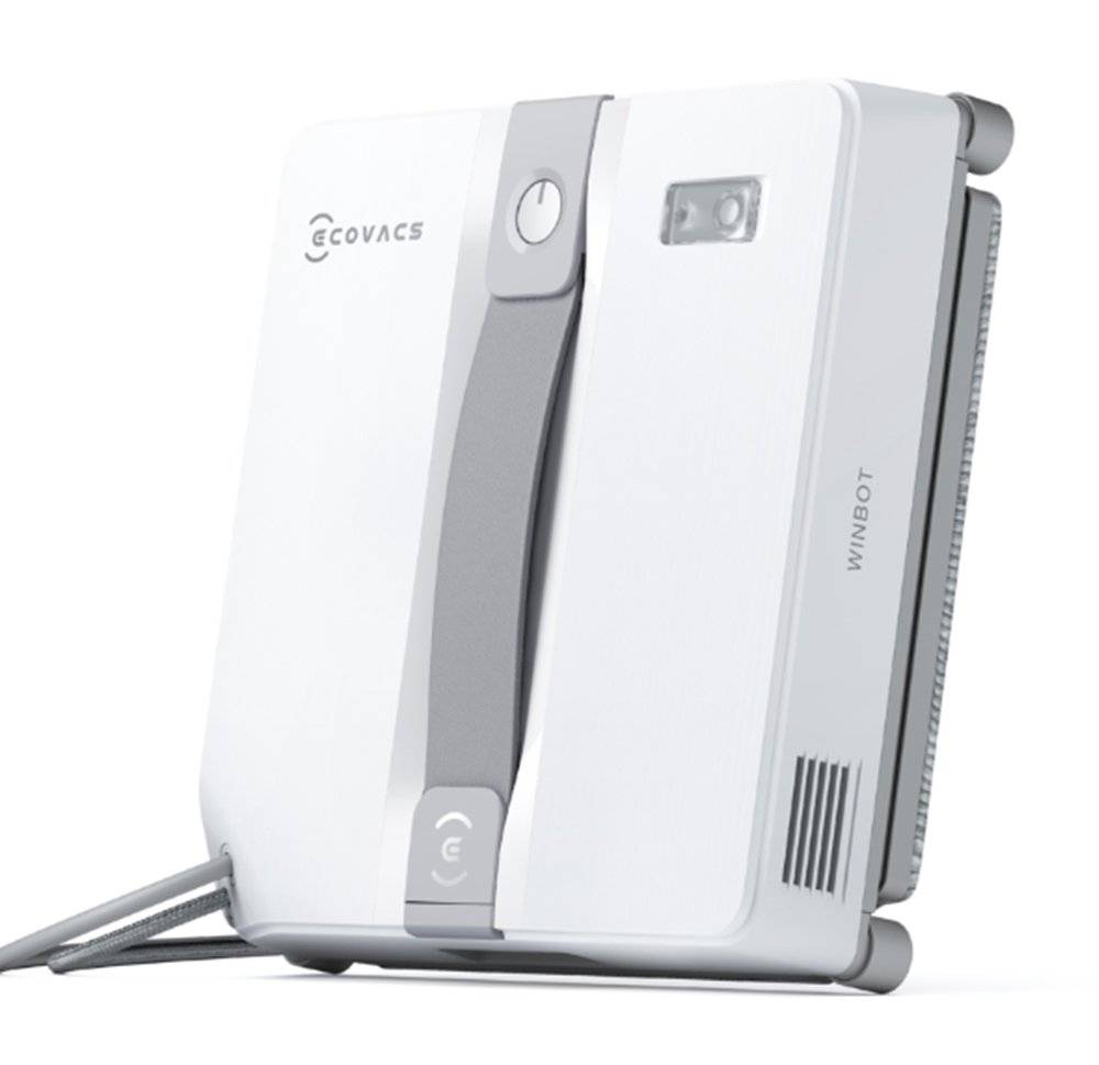 Robot de curatat geamuri ECOVACS WINBOT mini 2 WG853-15, 8000 Pa, WIN-SLAM 4.0, Gri (Produs resigilat, cu usoare urme de utilizare)
