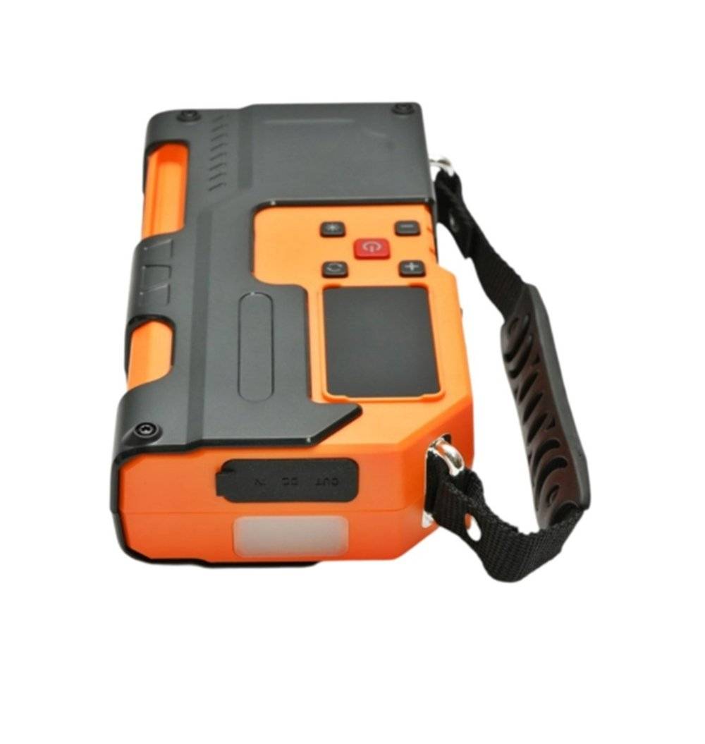 Robot pornire auto cu compresor aer digital 150 PSI 12V 120W, baterie 8000 mAh, Power Bank lanterna