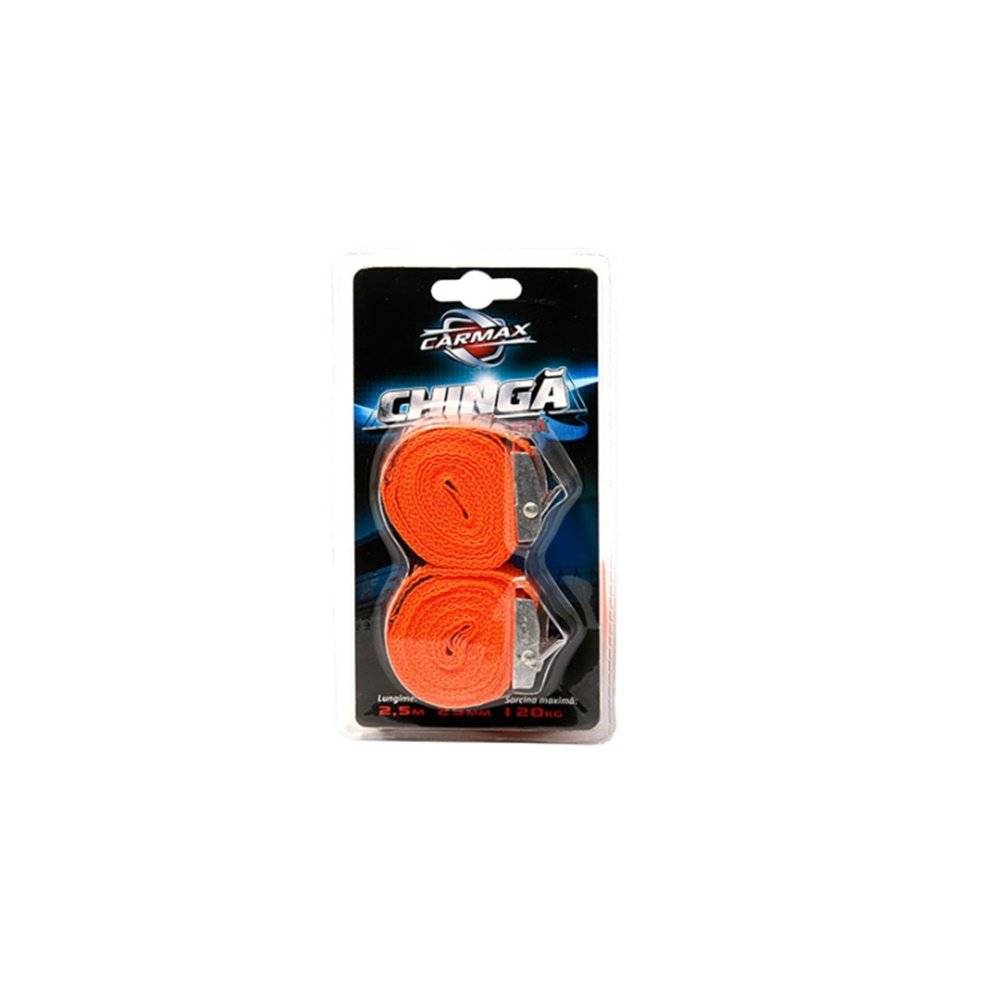Set 2 chingi fixare 25mmX2.5mX120Kg Carmax