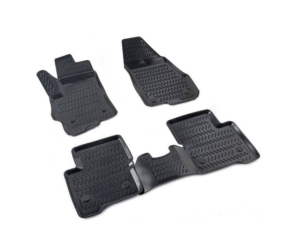 Set 4 covorase cauciuc stil tavita Renault Captur 2013-2020