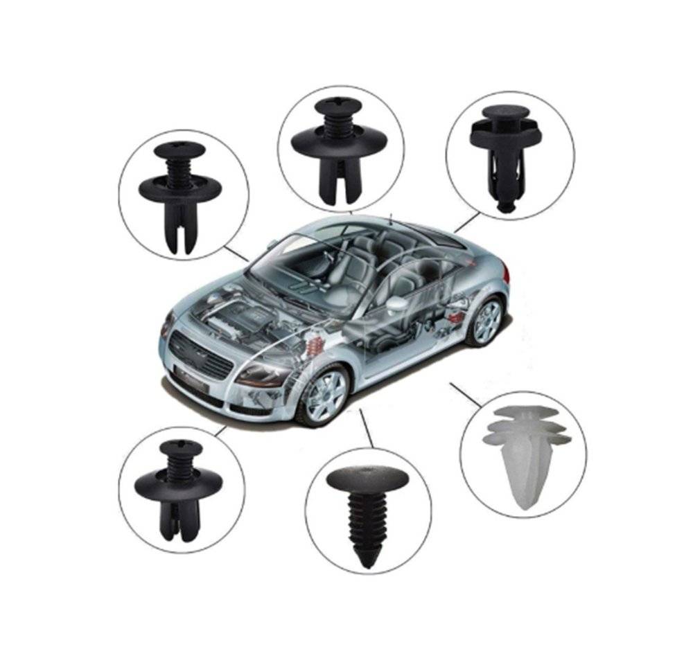 Set clipsuri auto universale 100 bucati