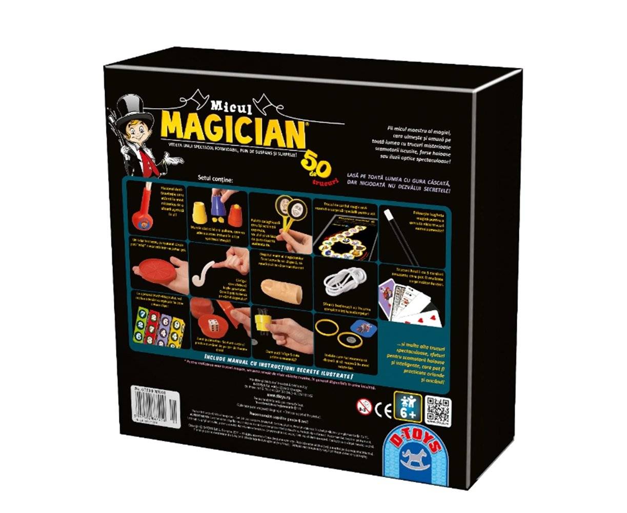 Set D-Toys Magicianul 50 Trucuri