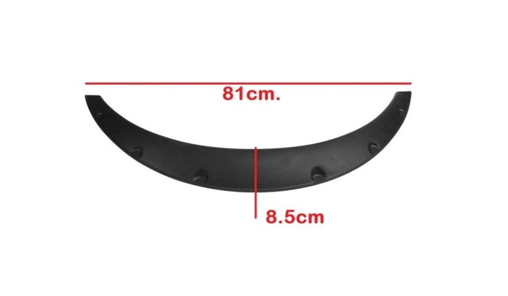 Set protectie aripa universal Overfender carbon