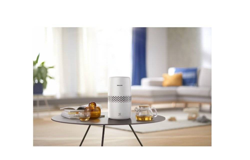 Umidificator de aer Philips seria 2000 HU2510/10, tehnologie NanoCloud, Culoare Alb, rezervor apa 2L, filtru compatibil FY1190/30 (Produs fara urme de utilizare, ambalaj in stare buna)