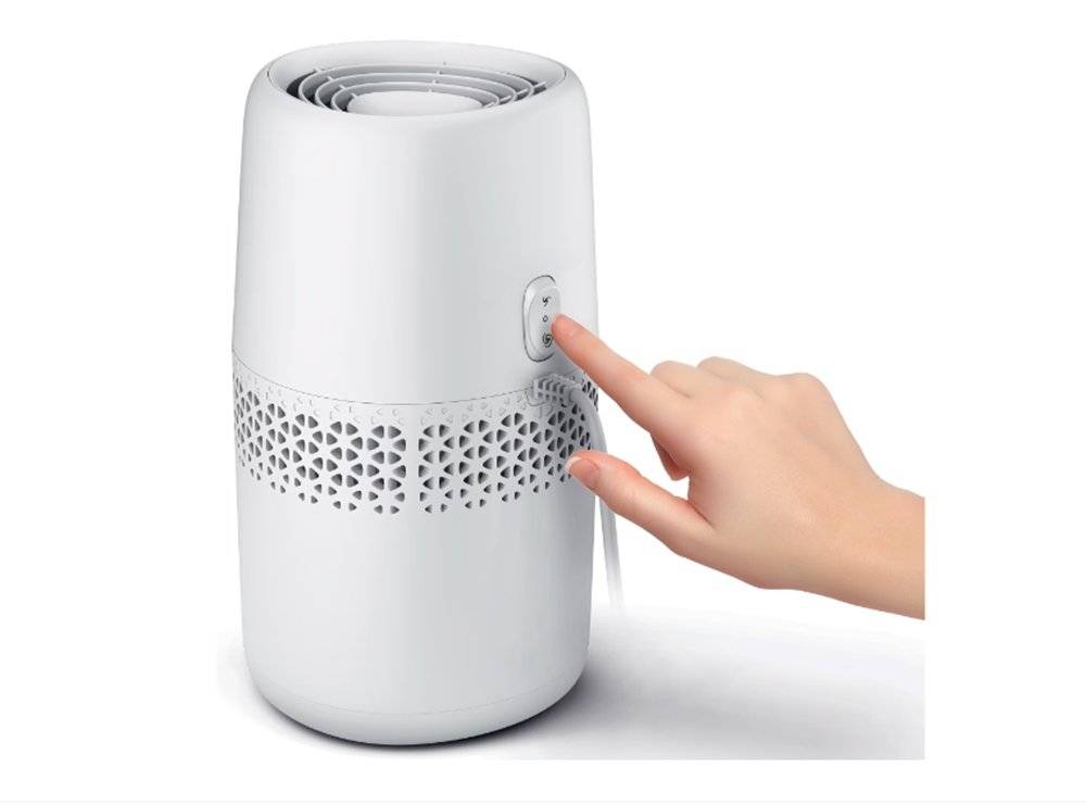 Umidificator de aer Philips seria 2000 HU2510/10, tehnologie NanoCloud, Culoare Alb, rezervor apa 2L, filtru compatibil FY1190/30 (Produs fara urme de utilizare, ambalaj in stare buna)