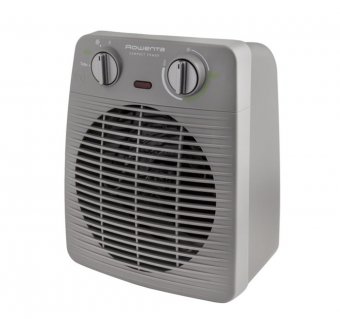 Aerotermă Rowenta Compact Power SO2212F0 (Type SO2212), 2000 W, 2 trepte de putere, Termostat reglabil, Protecție la îngheț, Gri (Produs resigilat, fără urme de utilizare)