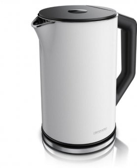 Fierbător electric Arendo Elegant 1.5L, 2200W, Temperatură reglabilă 40–100°C, Funcție Keep Warm, Alb (Produs resigilat, fără urme de utilizare)