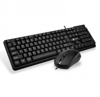 Kit tastatura si mouse cu fir OMC pentru birou si gaming – Produs resigilat, tastatura functionala, lipsa mouse
