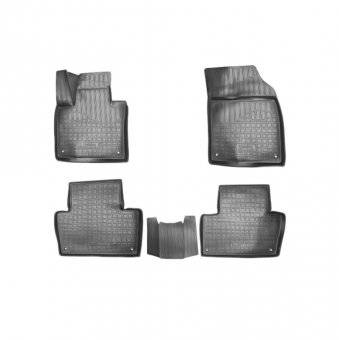 Set 4 covoare cauciuc tavita Volvo XC90 II 2015->