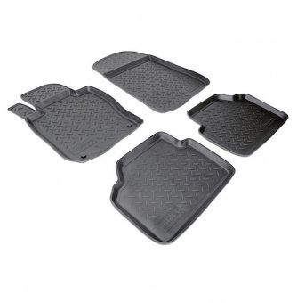 Set 4 covorase cauciuc stil tavita Fiat 500x 2014