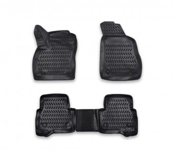 Set 4 covorase cauciuc tip tavita compatibile Fiat Fiorino 2007->