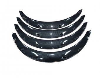 Set protectie aripa universal Overfender carbon