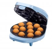 Aparat Cake-Pops Bestron Sweet Dreams Collection DCPM12B, 700 W, 12 betisoare incluse, furculita lipsa, Albastru (Produs resigilat, în stare bună, cu ușoare urme de utilizare)